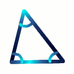 Diagram of sum of a triangle