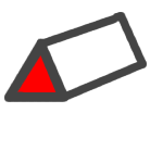 Diagram of a triangular prism